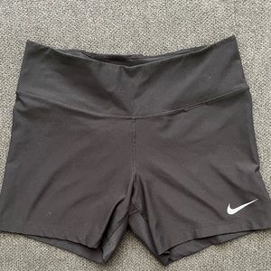 Nike black biker shorts size M